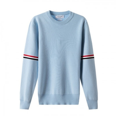 Thom Browne  Mm/Wm Strap Crew-neck Wool Sweaters Blue - 톰브라운 2021 남/녀 스트랩 크루넥 울 스웨터 Thom01353x Size(1- 4) 블루