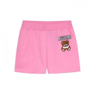 Moschino  Womens Logo Cotton Training Half-pants Pink - 모스키노 2021 여성 로고 코튼 트레이닝 반바지 Mos0180x Size(xs - l) 핑크