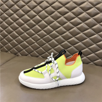 Hermes 2021 Men's Canvas Sneakers,HERS0509 - 에르메스 2021 남성용 캔버스 스니커즈,Size(240-270),옐로우