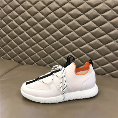 Hermes 2021 Men's Canvas Sneakers,HERS0512 - 에르메스 2021 남성용 캔버스 스니커즈,Size(240-270),화이트