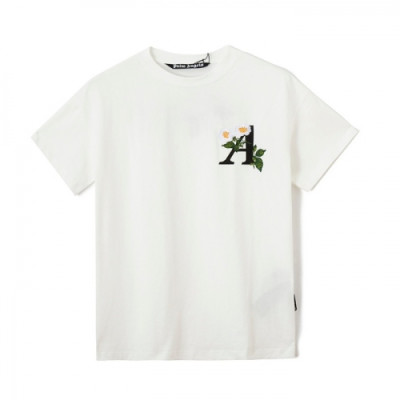 Palm Angels  Mm/Wm Logo Cotton Short Sleeved Tshirts White - 팜 엔젤스 2021 남/녀 로고 코튼 반팔티셔츠 Pam0320x Size(s - l) 화이트