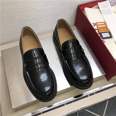 Bally 2021 Men's Leather Loafer,BALS0183 - 발리 2021 남성용 레더 로퍼,Size(240-270),블랙