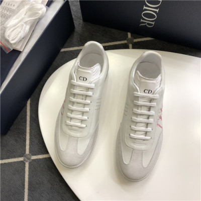 Dior 2021 Men's Leather Sneakers,DIOS0463 - 디올 2021 남성용 레더 스니커즈,Size(240-270),화이트