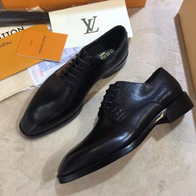 Louis Vuitton 2023 Mens Leather Loafer,LOUS1320- 루이비통 2023 남성용 레더 구두,Size(240-275),블랙