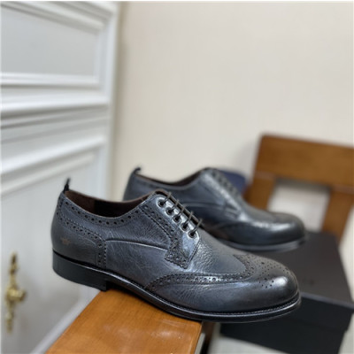 Dior 2021 Men's Leather Oxford Shoes,DIOS0467 - 디올 2021 남성용 레더 옥스퍼드 슈즈,Size(240-270),블랙