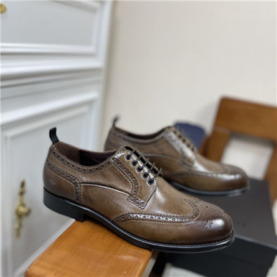 Dior 2021 Men's Leather Oxford Shoes,DIOS0469 - 디올 2021 남성용 레더 옥스퍼드 슈즈,Size(240-270),브라운
