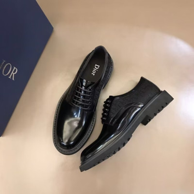 Dior 2023 Mens Leather Oxford Shoes,DIOS0471 - 디올 2023 남성용 레더 옥스퍼드 슈즈,Size(240-275),블랙
