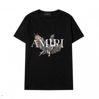 Amiri  Mm/Wm Logo Cotton Short Sleeved Tshirts Black - 아미리 2021 남/녀 로고 코튼 반팔티 Ami0263x Size(m - 2xl) 블랙