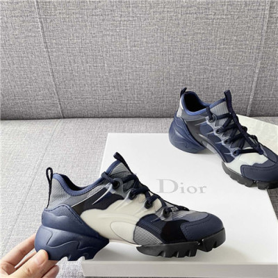 Dior 2021 Women's Leather Sneakers,DIOS0472 - 디올 2021 여성용 레더 스니커즈,Size(225-250),네이비