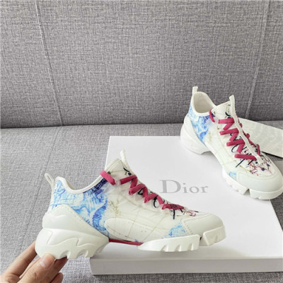 Dior 2021 Women's Leather Sneakers,DIOS0476 - 디올 2021 여성용 레더 스니커즈,Size(225-250),화이트