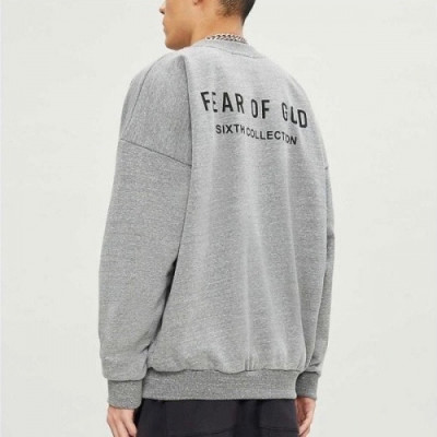 Fear of god  Mens Minimal Cotton Tshirts Gray - 피어오브갓 2021 남성 미니멀 코튼 긴팔티 Fea0323x Size(s - xl) 그레이