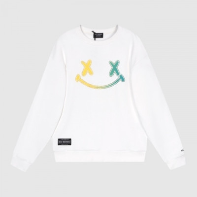 BAD MONDAY   Mm/Wm Logo Oversize Cotton Thirts White - BAN MONDAY 2021 남/녀 로고 오버사이즈 코튼 맨투맨 Bad0011x Size(xs - l) 화이트