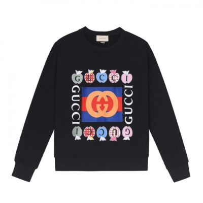 Gucci  Mm/Wm Logo Crew-neck Cotton Tshirts Black - 구찌 2021 남/녀 로고 코튼 크루넥 코튼 긴팔티 Guc03970x Size(s - l) 블랙