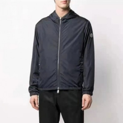 Moncler  Mens Logo Casual Jackets Black - 몽클레어 2021 남성 로고 캐쥬얼 자켓 Moc02246x Size(1 - 5) 블랙