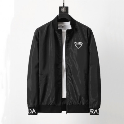 Prada  Mens Logo Casual Jackets Black - 프라다 2021 남성 로고 캐쥬얼 자켓 Pra02359x Size(m - 2xl) 블랙