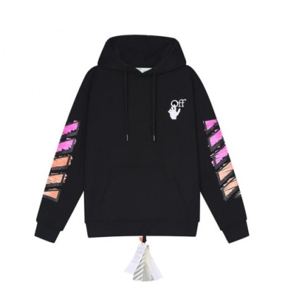 Off-white  Mens Logo Cotton Hoodie Black - 오프화이트 2021 남성 로고 코튼 후드티 Off0769x Size(xs - l) 블랙