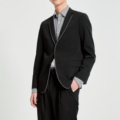 Fendi  Mens Casual Logo Cotton Suit Jackets Black - 펜디 2021 남성 캐쥬얼 로고 코튼 슈트 자켓 Fen01027x Size(m - 2xl) 블랙
