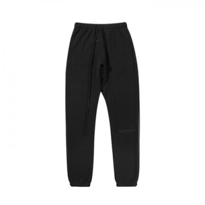 Fear of god  Mens Logo Modern Casual Pants Black - 피어오브갓 2021 남성 로고 모던 캐쥬얼 팬츠 Fea0338x Size(s - xl) 블랙