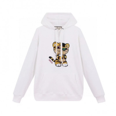 Gucci  Mm/Wm Logo Casual Hoodie White - 구찌 2021 남/녀 로고 캐쥬얼 후드티 Guc04046x Size(s - xl) 화이트