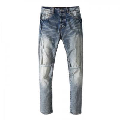 Amiri  Mens Trendy Denim Pants Blue - 아미리 2021 남성 트렌디 데님 팬츠 Ami0286x Size(29 - 40) 블루