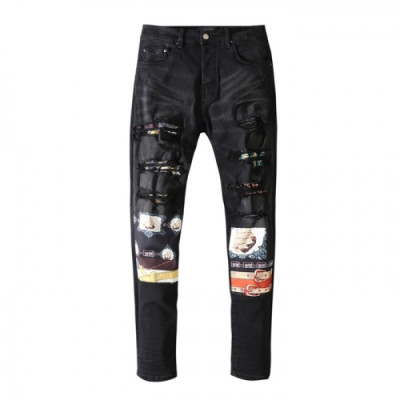 Amiri  Mens Trendy Denim Pants Black - 아미리 2021 남성 트렌디 데님 팬츠 Ami0287x Size(29 - 40) 블랙