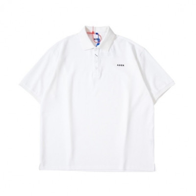 ADER  Mens Minimal Cotton Short-sleeved Tshirts White - ADER 2021 남성 미니멀 코튼 반팔티 Ade0042x Size(s - m) 화이트