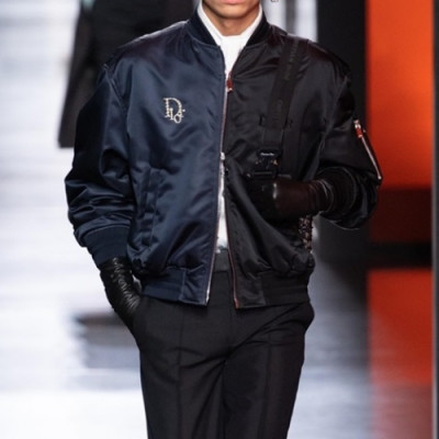 Dior  Mens Logo Modern Casual Jackets Black - 디올 2021 남성 로고 모던 캐쥬얼 자켓 Dio01437x Size(m - 2xl) 블랙