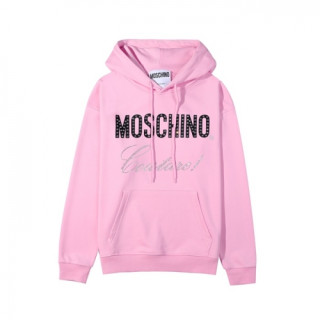 Moschino  Womens Teddy Bear Cotton Hoodie Pink - 모스키노 2021 여성 테디 비어 코튼 후드티 Mos0201x Size(s - l) 핑크