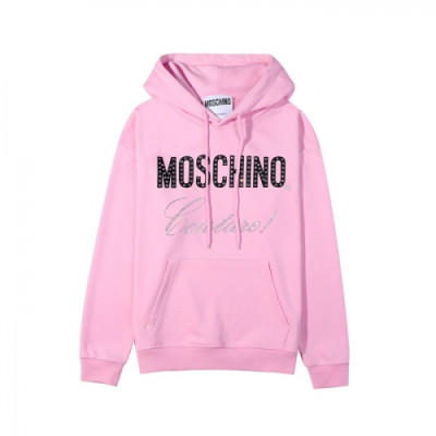 Moschino  Womens Teddy Bear Cotton Hoodie Pink - 모스키노 2021 여성 테디 비어 코튼 후드티 Mos0201x Size(s - l) 핑크