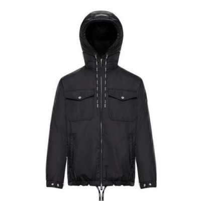 Moncler  Mens Logo Casual Jackets Black - 몽클레어 2021 남성 로고 캐쥬얼 자켓 Moc02282x Size(m - 3xl) 블랙