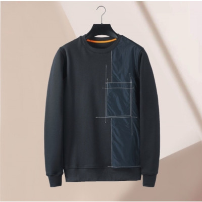 Hermes  Mens Logo Casual Cotton Hoodie Navy - 에르메스 2021 남성 로고 캐쥬얼 코튼 후드티 Her0691x Size(m - 3xl) 네이비