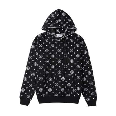 Chanel  Mm/Wm Logo Cotton Hoodie Black - 샤넬 2021 남자 로고 코튼 후드티 Cha0794x Size(s - l) 블랙