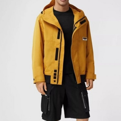 Burberry  Mens Classic Casual Windproof Jackets Yellow - 버버리 2020 남성 클래식 캐쥬얼 방풍 자켓 Bur04127x Size(m - 2xl) 옐로우