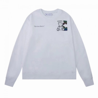 Off-white  Mm/Wm Logo Cotton Oversize Hoodie White - 오프화이트 2021 남/녀 로고 코튼 오버사이즈 후디 Off0785x Size(s - xl) 화이트