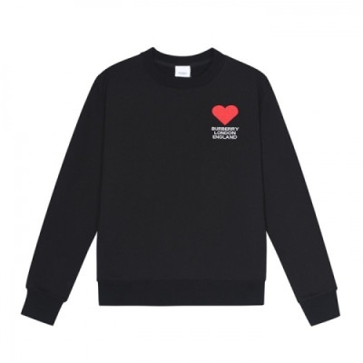 Burberry  Mm/Wm Logo Casual Cotton Tshirts Black - 버버리 2021 남/녀 로고 캐쥬얼 코튼 맨투맨 Bur04136x Size(xs - l) 블랙