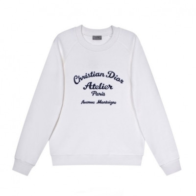 Dior  Mm/Wm Logo Casual Cotton Tshirts White - 디올 2021 남/녀 로고 캐쥬얼 코튼 긴팔티 Dio01464x Size(xs - l) 화이트