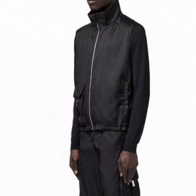 Prada  Mens Casual Logo Vest Black - 프라다 2021 남성 캐쥬얼 로고 조끼 Pra02422x Size(m - 2xl) 블랙