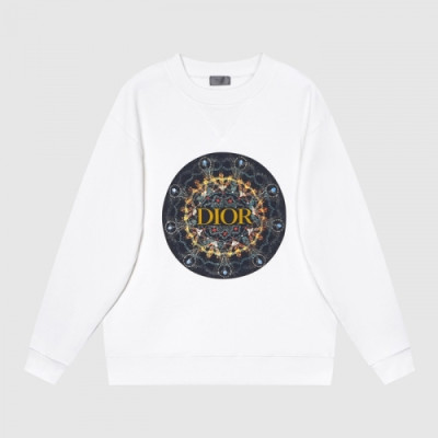 Dior  Mens Retro Logo Tshirts White - 디올 2021 남성 레트로 로고 맨투맨 Dio01471x Size(xs - l) 화이트