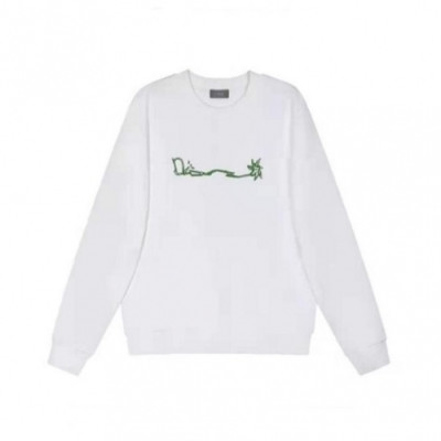 Dior  Mens Retro Logo Tshirts White - 디올 2021 남성 레트로 로고 맨투맨 Dio01479x Size(s - xl) 화이트