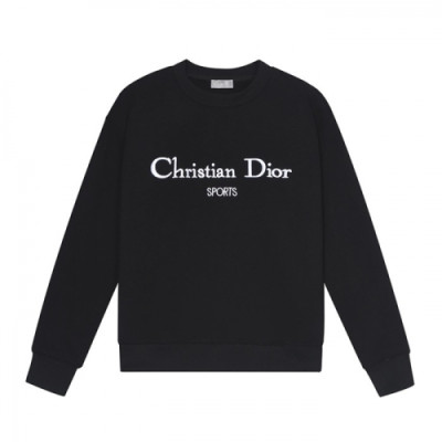 Dior  Mens Retro Logo Tshirts Black - 디올 2021 남성 레트로 로고 맨투맨 Dio01484x Size(xs - l) 블랙