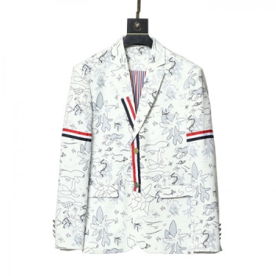 Thom Browne  Mens Casual Cotton Suit Jackets White - 톰브라운 2021 남성 캐쥬얼 코튼 슈트 자켓 Thom01450x Size(m - 3xl) 화이트