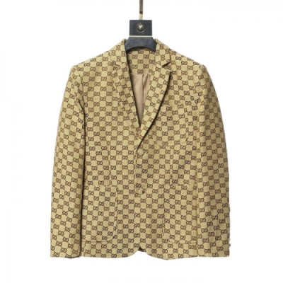 Gucci  Mens Casual Logo Suit Jackets Camel - 구찌 2021 남성 캐쥬얼 로고 슈트 자켓 Guc04122x Size(m - 3xl) 카멜