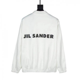 Jil Sander  Mm/Wm Basic Logo Windproof Jackets White - 질샌더  남/녀 베이직 로고 방풍 자켓 Jil0033x Size(s - xl) 화이트