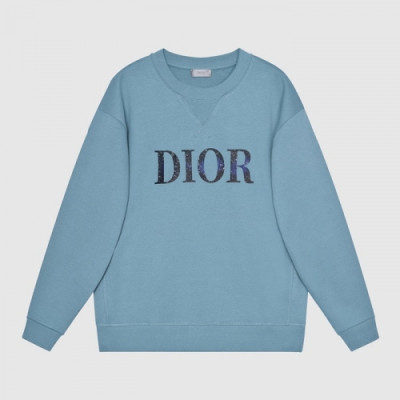 Dior  Mens Logo Casual Cotton Tshirts Blue - 디올 2021 남성 로고 캐쥬얼 코튼 긴팔티 Dio01507x Size(xs - l) 블루
