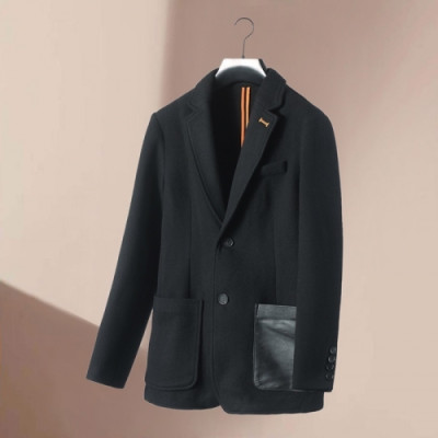 Hermes  Mens Business Wool Suit Jackets Black - 에르메스 2021 남성 비지니스 울 슈트 자켓 Her0703x Size(m - 2xl) 블랙