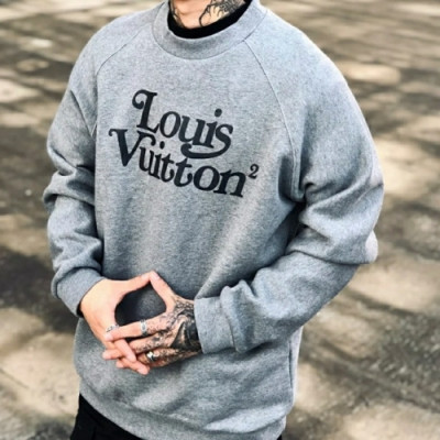 Louis vuitton  Mens  Casual Cotton Tshirts Gray - 루이비통 2021 남성 캐쥬얼 코튼 맨투맨 Lou03685x Size(s - l) 그레이