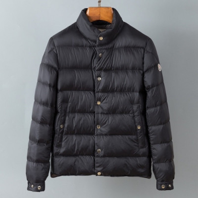 Moncler  Mens Patch Logo Modern Duck Down Padding Black - 몽클레어 2021 남성 패치 로고 모던 덕다운 패딩 Moc02305x Size(m - 3xl) 블랙