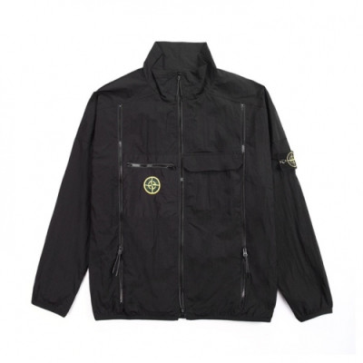 Stone Island   Mens Basic Casual Jackets Black - 스톤아일랜드 2021 남성 베이직 캐쥬얼 자켓 Sto0368x Size(m - 2xl) 블랙