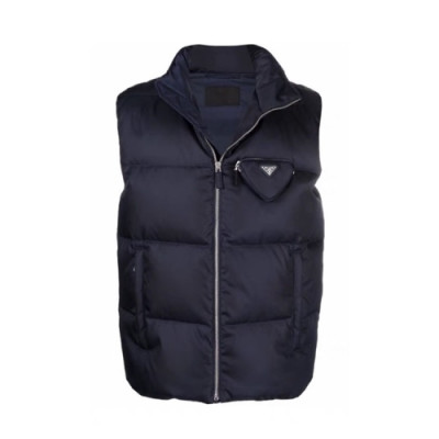 Prada  Mens Casual Duck Down Vest Navy - 프라다 2021 남성 캐쥬얼 덕다운 조끼 Pra02441x Size(m - 2xl) 네이비