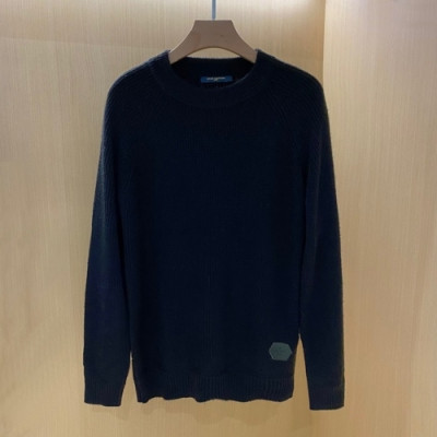 Louis vuitton  Mens Casual Wool Sweaters Navy - 루이비통 2021 남성 캐쥬얼 울 스웨터 Lou03698 Size(m - 2xl) 네이비